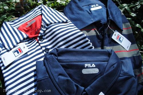 fila golf polo