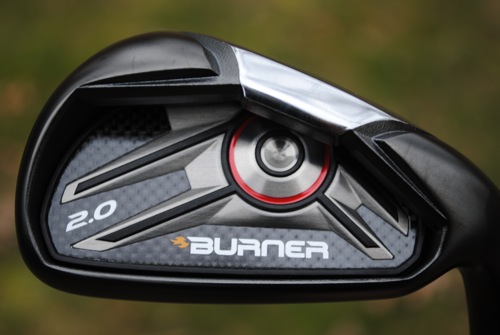 TaylorMade Burner 2.0 High Polish Single 9 Iron Factory 85 Steel Regular