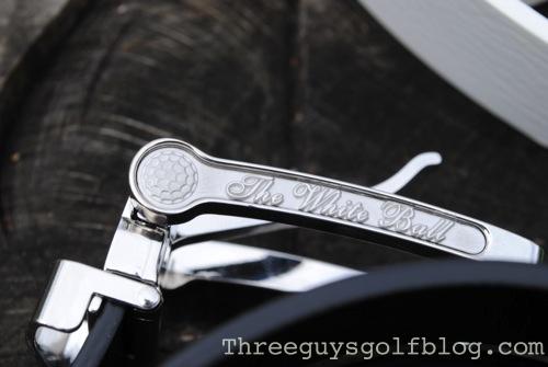 The White Ball Pride Belt Buckle