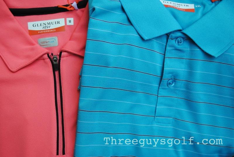 Glenmuir golf outlet shirts